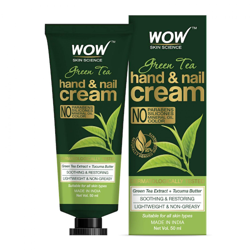 Крем для рук и ногтей с Зеленым чаем (50 мл), Green Tea Hand &amp; Nail Cream, произв. WOW Skin Science #1