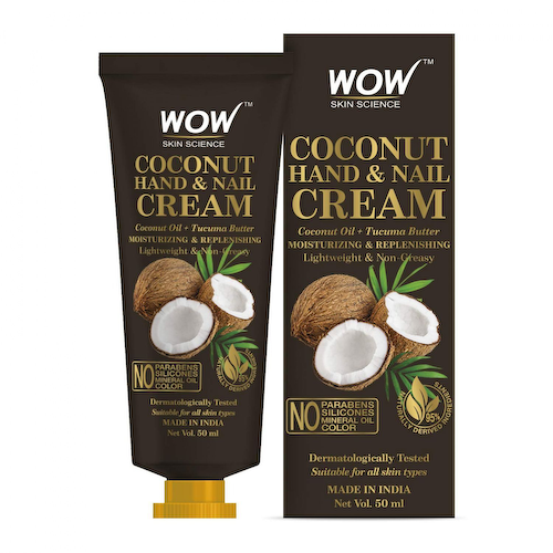 Крем для рук и ногтей с Кокосом (50 мл), Coconut Hand &amp; Nail Cream, произв. WOW Skin Science #1