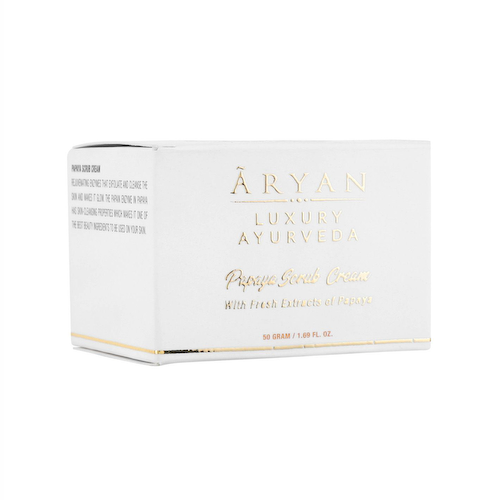 Крем-скраб с Папайей (50 г), Papaya Scrub Cream, произв. Aryan #1