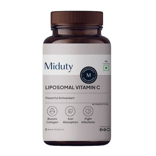 Липосомальный Витамин С (90 кап), Liposomal Vitamin C, произв. Miduty #1