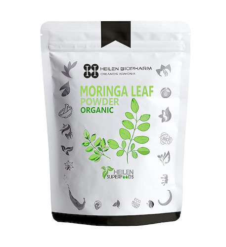 Листья Моринги (100 г), Organic Moringa Leaf Powder, произв. Heilen Biopharm #1