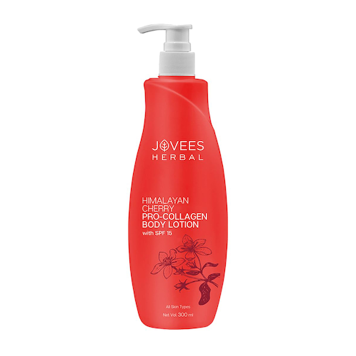 Лосьон для тела с Гималайской вишней и Про-коллагеном SPF 15 (300 мл), Himalayan Cherry Pro-collagen Body Lotion with SPF 15, произв. Jovees #1
