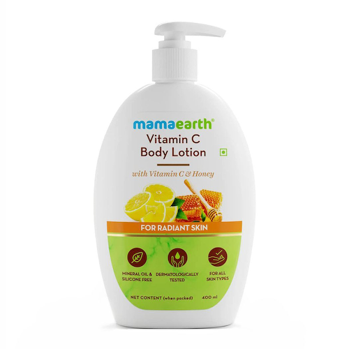 Лосьон для тела с Витамином С: для сияния кожи (400 мл), Vitamin C Body Lotion for Radiant Skin, произв. Mamaearth #1
