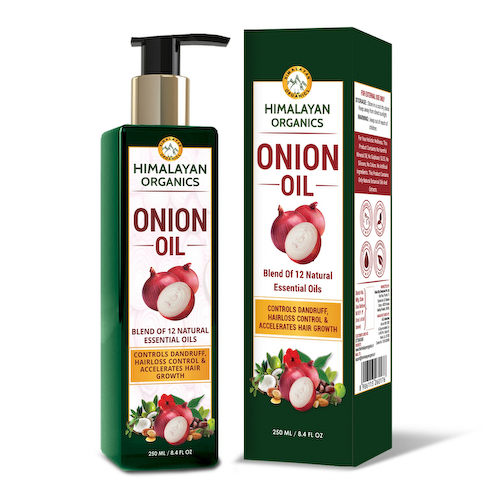 Луковое масло для волос (250 мл), Onion Hair Oil, произв. Himalayan Organics #1