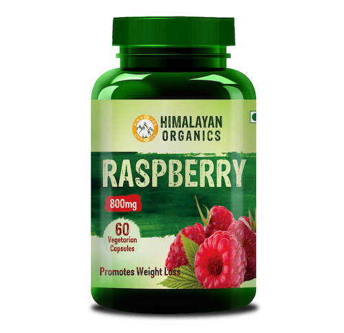 Малина (60 кап, 800 мг), Raspberry, произв. Himalayan Organics #1