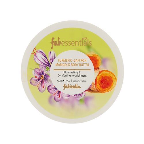 Масло для тела с Куркумой, Шафраном и Календулой (200 г), Turmeric Saffron Marigold Body Butter, произв. Fabessentials #1