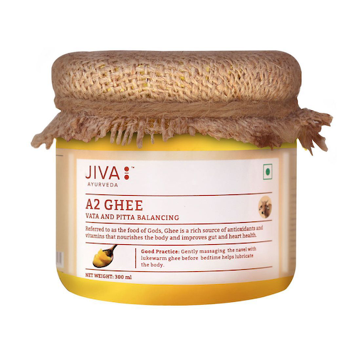 Масло Гхи из молока А2 (300 мл), A2 Ghee, произв. Jiva #1