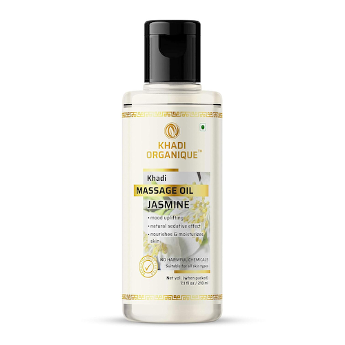 Массажное масло с Жасмином (210 мл), Massage Oil Jasmine, произв. Khadi Organique #1