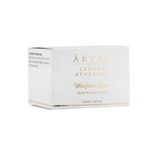 Массажный крем для лица с зародышами Пшеницы (50 г), Wheatgerm Facial Massage Cream, произв. Aryan #1