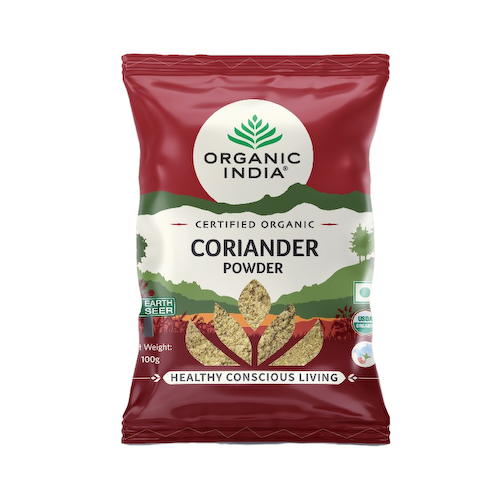 Молотый Кориандр (100 г), Coriander Powder, произв. Organic India #1