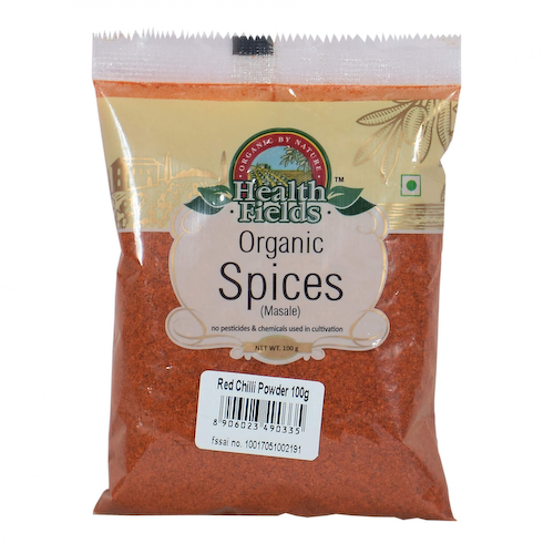 Молотый Красный перец (100 г), Red Chilli Powder, произв. Health Fields #1