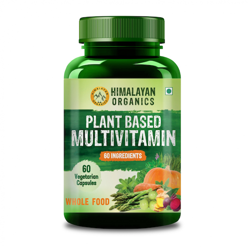 Мультивитамины (60 кап, 500 мг), Multivitamin, произв. Himalayan Organics #1