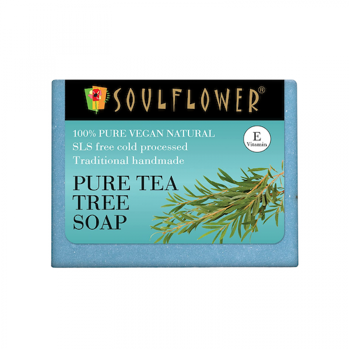 Мыло ручной работы с Чайным деревом (150 г), Pure Tea Tree Soap, произв. Soulflower #1