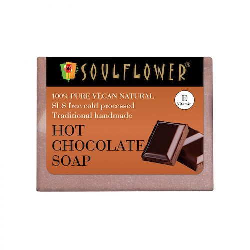 Мыло ручной работы с Шоколадом (150 г), Hot Chocolate Soap, произв. Soulflower #1
