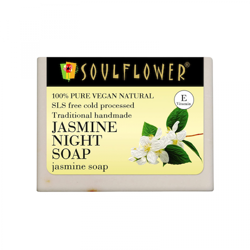 Мыло ручной работы с Жасмином (150 г), Jasmine Night Soap, произв. Soulflower #1