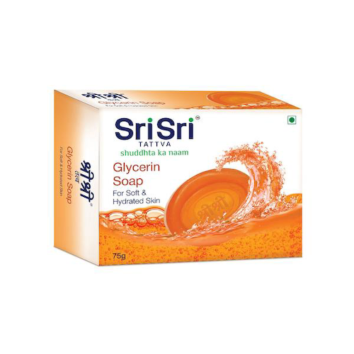 Мыло с Глицерином (75 г), Glycerin Soap, произв. Sri Sri Tattva #1