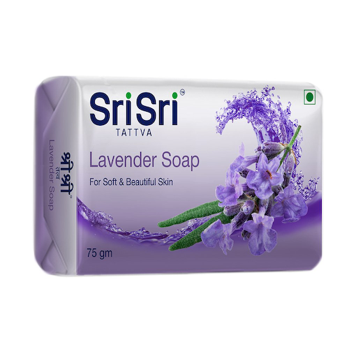Мыло с Лавандой (75 г), Lavender Soap, произв. Sri Sri Tattva #1