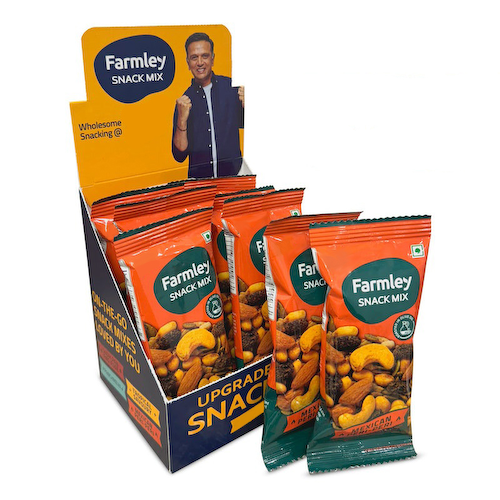 Набор Мексиканский Пери-Пери Микс (16 шт х 18 г), Snack Mix Mexican Peri-Peri Set, произв. Farmley #1