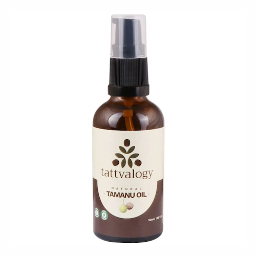 Натуральное масло Таману (50 мл), Natural Tamanu Oil, произв. Tattvalogy #1