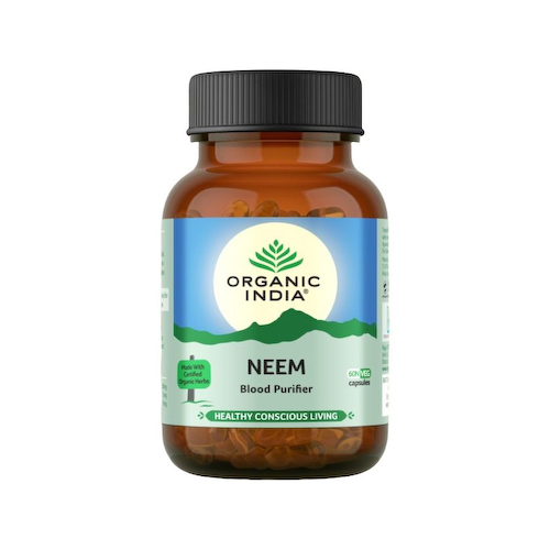 Ним (60 кап, 325 мг), Neem, произв. Organic India #1