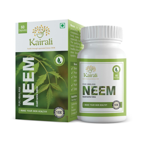 Ним (60 кап, 500 мг), Neem, произв. Kairali #1