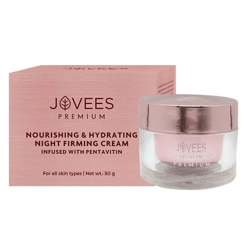 Ночной крем с Пентавитином (50 г), Nourishing &amp; Hydrating Night Firming Cream Infused with Pentavitin, произв. Jovees #1