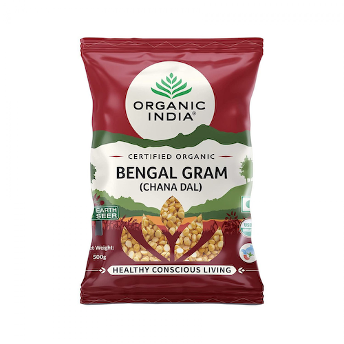 Нут (500 г), Bengal Gram, произв. Organic India #1