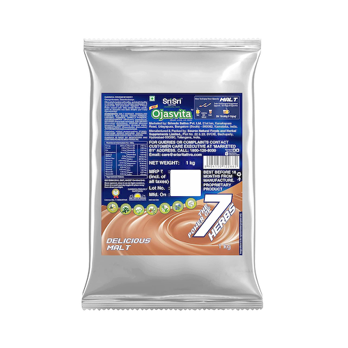 Оджасвита со вкусом Солода (1 кг), Ojasvita Delicious Malt, произв. Sri Sri Tattva #1