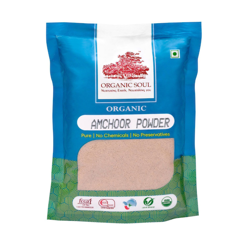 Органический Амчур: молотый манго (250 г), Organic Amchoor Powder, произв. Organic Soul #1