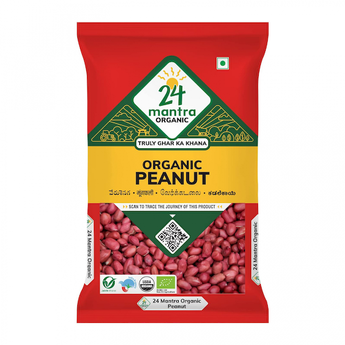 Органический Арахис (500 г), Organic Peanut, произв. 24 Mantra Organic #1