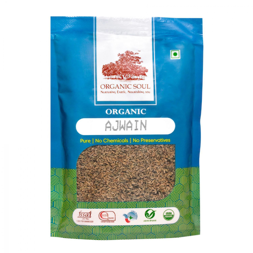 Органический Ажгон (100 г), Organic Ajwain, произв. Organic Soul #1