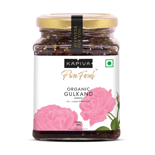 Органический Гулканд (300 г), Organic Gulkand, произв. Kapiva #1