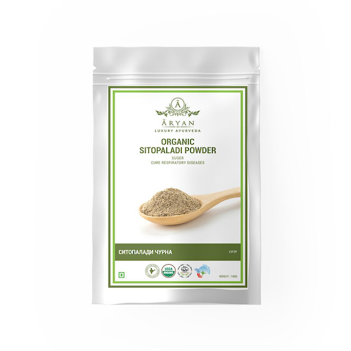 Органический порошок Ситопалади (100 г), Organic Sitopaladi Powder, произв. Aryan #1