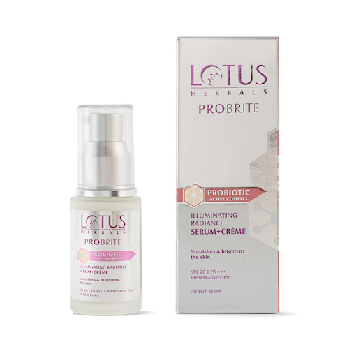 Осветляющая сыворотка-крем для придания сияния (30 мл), Illuminating Radiance Serum + Creme, произв. Lotus Herbals #1