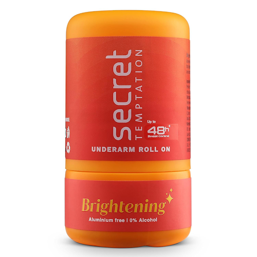 Осветляющий шариковый дезодорант (50 мл), Anti-perspirant Roll On Brightening, произв. Secret Temptation #1