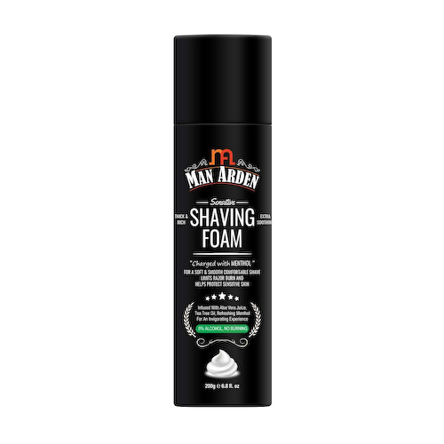 Пена для бритья: для чувствительной кожи (200 г), Sensitive Shaving Foam, произв. Man Arden #1