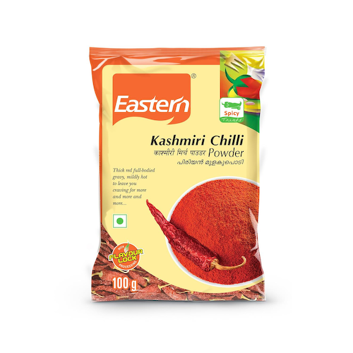 Порошок Кашмирского перца Чили (2 x 100 г), Kashmiri Chilli Powder, произв. Eastern #1