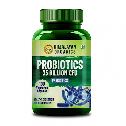 Пробиотики (100 кап), Probiotics, произв. Himalayan Organics #1