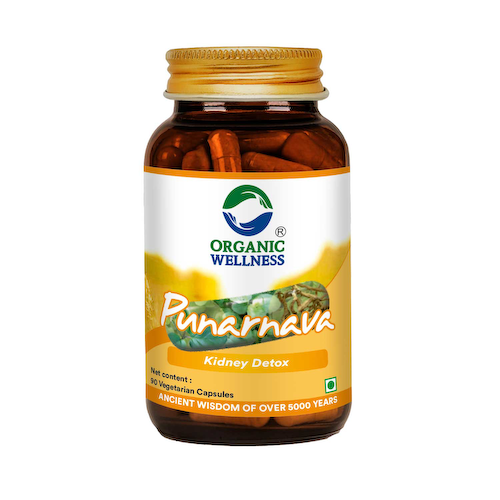 Пунарнава (90 кап, 350 мг), Punarnava, произв. Organic Wellness #1