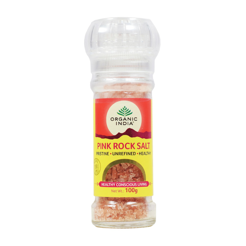 Розовая Соль (100 г), Pink Rock Salt, произв. Organic India #1