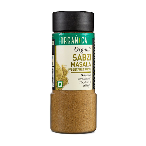 Сабзи Масала: смесь приправ (75 г), Sabzi Masala, произв. Organica #1
