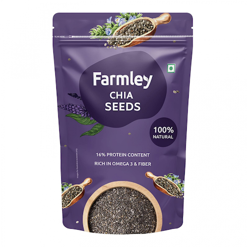 Семена Чиа (200 г), Chia Seeds, произв. Farmley #1