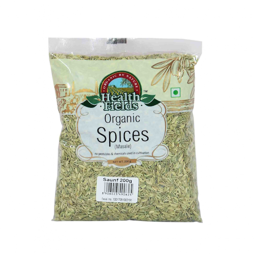 Семена Фенхеля (200 г), Organic Saunf, произв. Health Fields #1