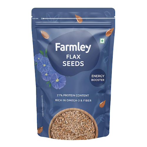 Семена Льна (200 г), Flax Seeds, произв. Farmley #1