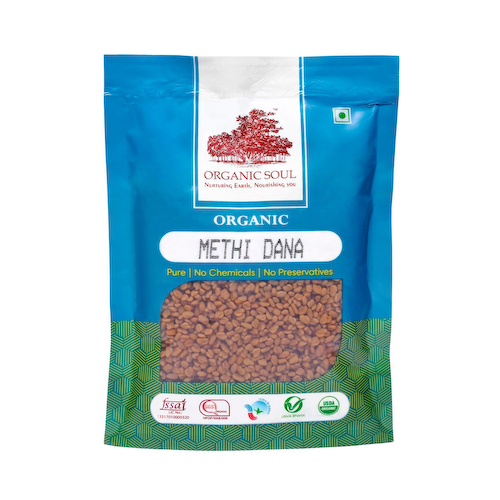 Семена органического Пажитника (100 г), Organic Methi Dana, произв. Organic Soul #1