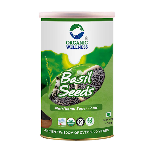 Семена Тулси (100 г), Basil Seeds, произв. Organic Wellness #1