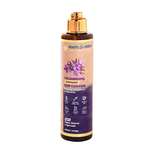 Шампунь для придания объема с Джатаманси (200 мл), Voluminising Jatamansi Hair Cleanser, произв. Roots &amp; Herbs #1