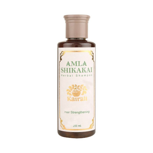 Шампунь для укрепления волос с Амлой и Шикакай (200 мл), Amla Shikakai Shampoo Hair Strengthening, произв. Kairali #1