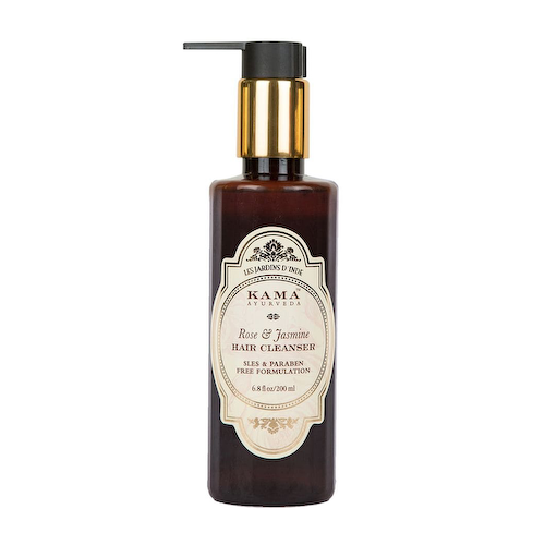 Шампунь для волос с Розой и Жасмином (200 мл), Rose &amp; Jasmine Hair Cleanser, произв. Kama Ayurveda #1