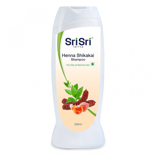Шампунь для волос Шикакай и Хна (200 мл), Henna Shikakai Shampoo, произв. Sri Sri Tattva #1